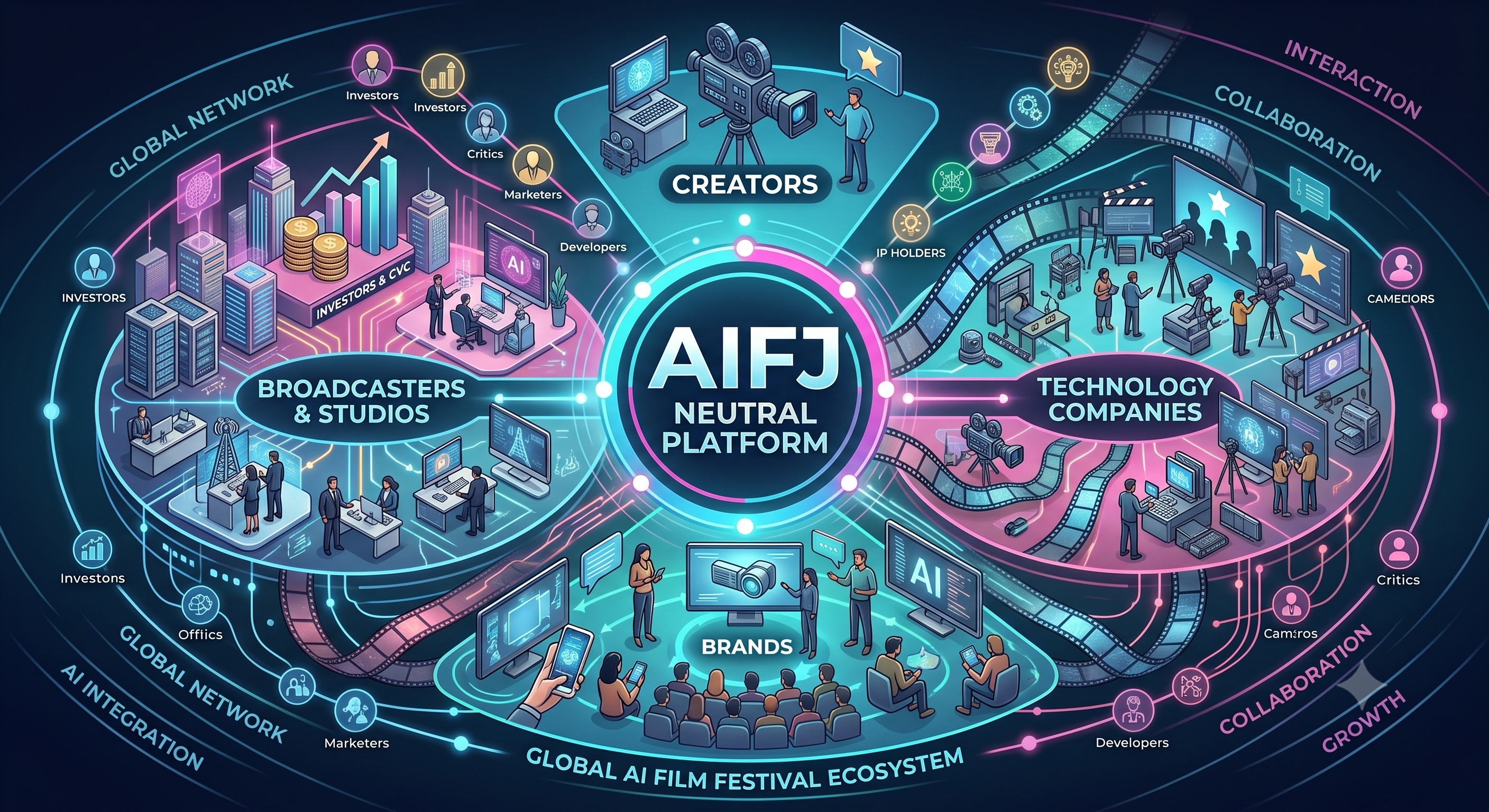 AIFJ Synergy and Cycle Diagram